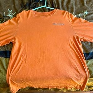 Orange Fish Hippie long sleeve shirt